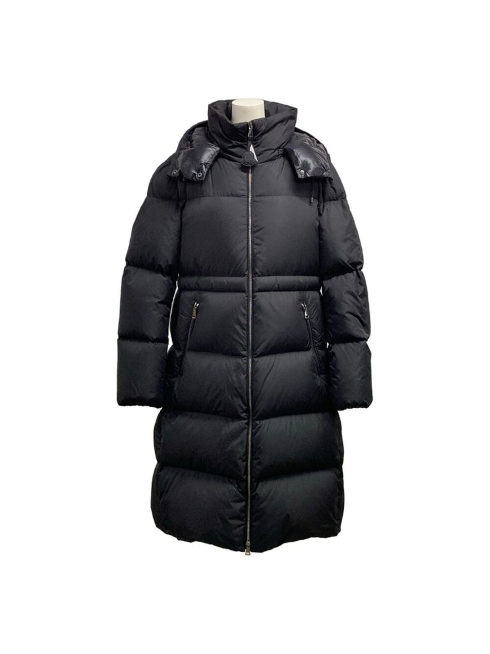 Moncler Down Coat L Brouffier Black Zip